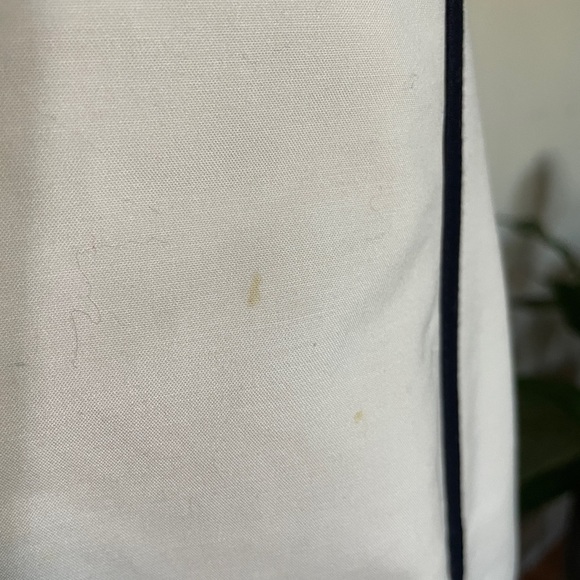 Michael Kors Collection Sheath Dress with Black Trim - Size 8P - Picture 4 of 12